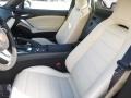 2018 Fiat 124 Spider Ivory Interior Front Seat Photo