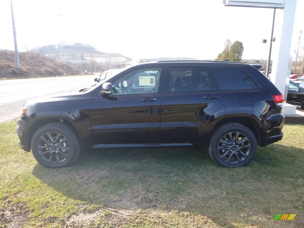 2018 Grand Cherokee Overland 4x4 - Sangria Metallic / Black photo #2