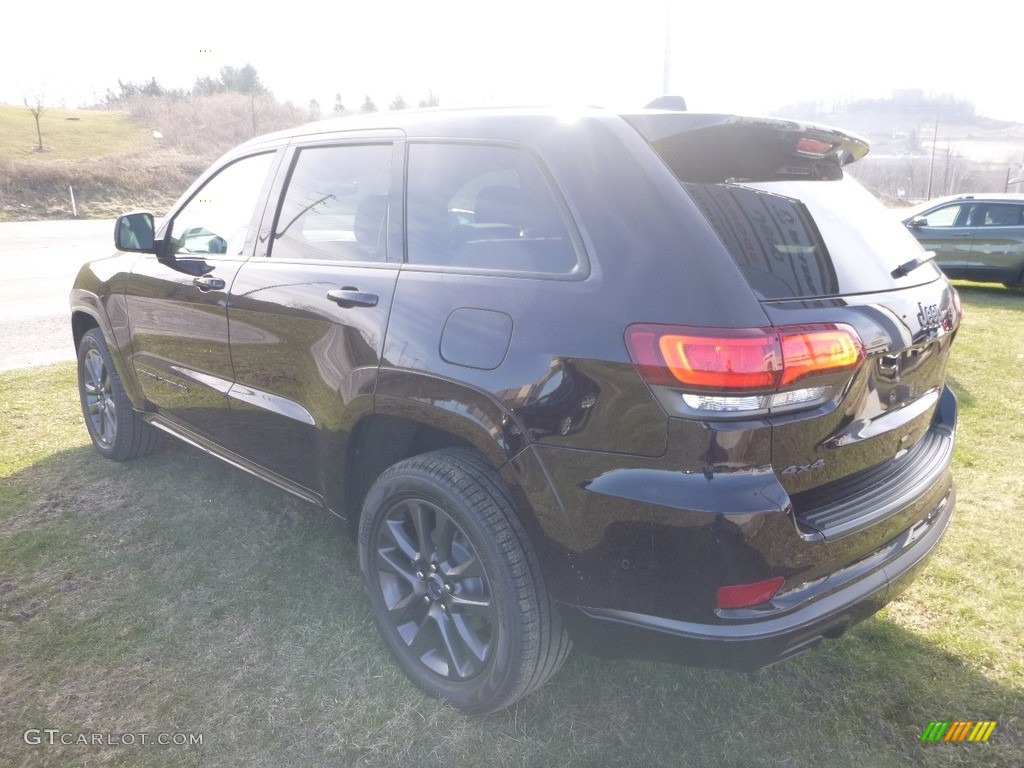 2018 Grand Cherokee Overland 4x4 - Sangria Metallic / Black photo #3