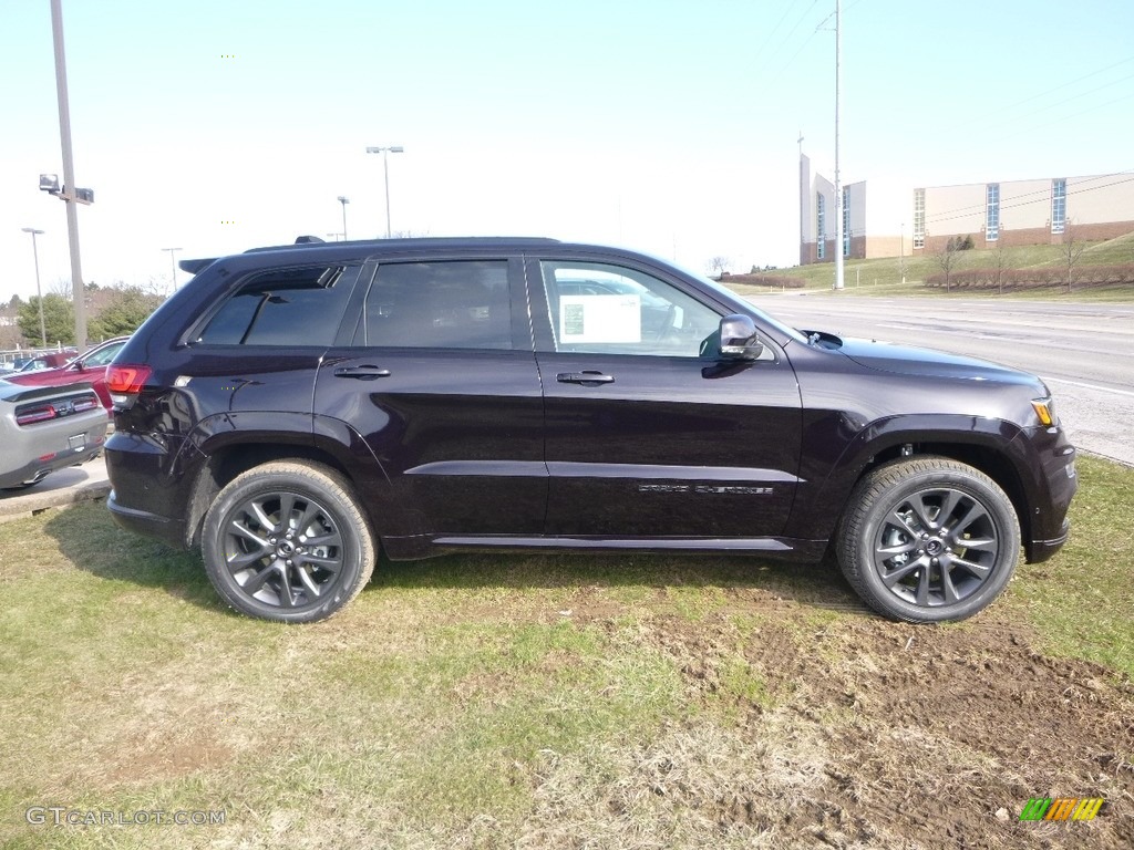 Sangria Metallic 2018 Jeep Grand Cherokee Overland 4x4 Exterior Photo #125972540