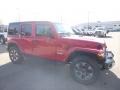 Firecracker Red - Wrangler Unlimited Sahara 4x4 Photo No. 7