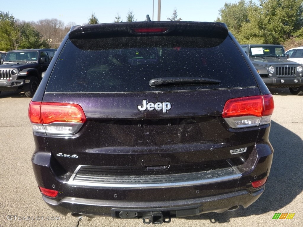 2018 Grand Cherokee Limited 4x4 Sterling Edition - Sangria Metallic / Black/Light Gray photo #4