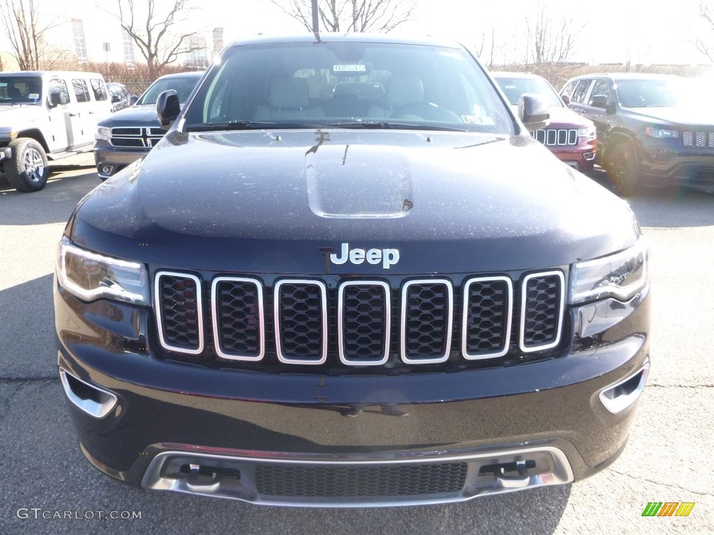 2018 Grand Cherokee Limited 4x4 Sterling Edition - Sangria Metallic / Black/Light Gray photo #8