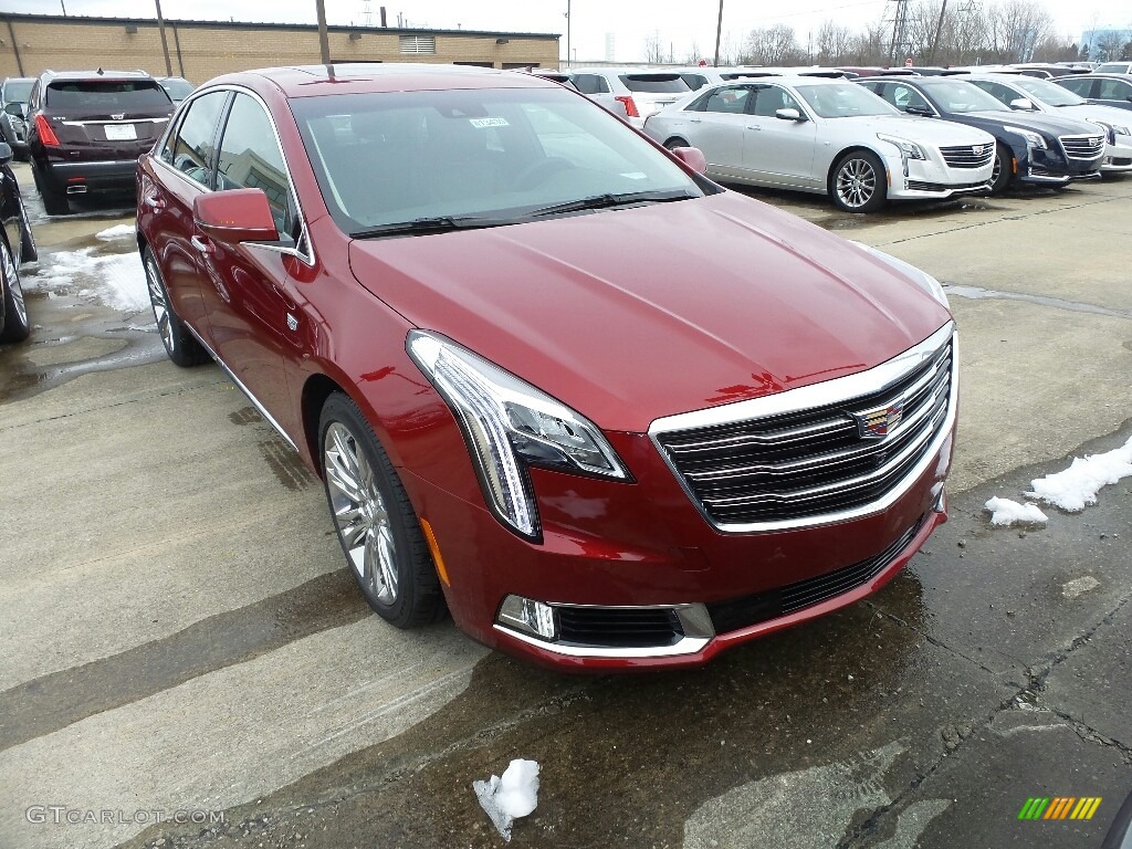 2018 XTS Luxury AWD - Red Horizon Tintcoat / Jet Black photo #1