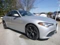 2018 Silverstone Gray Metallic Alfa Romeo Giulia Ti AWD  photo #11