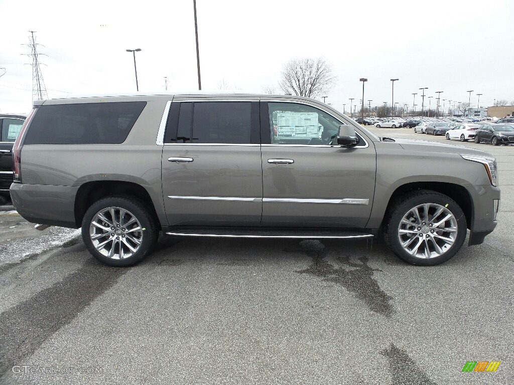 Bronze Dune Metallic 2018 Cadillac Escalade ESV Luxury 4WD Exterior Photo #125974409