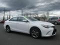 2017 Super White Toyota Camry SE  photo #1