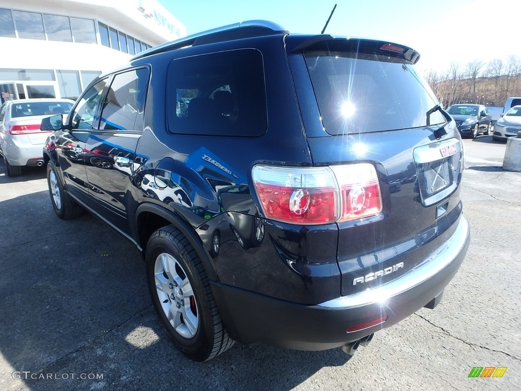 2009 Acadia SLE AWD - Deep Blue Metallic / Ebony photo #2
