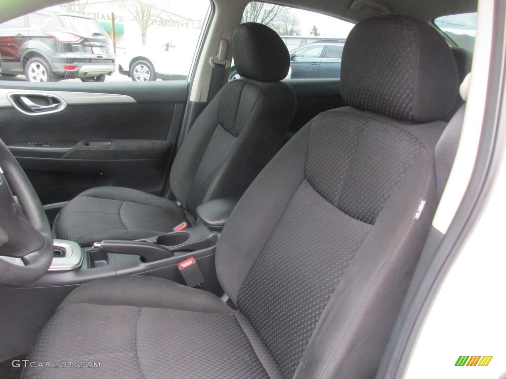 2014 Sentra SR - Aspen White / Charcoal photo #8