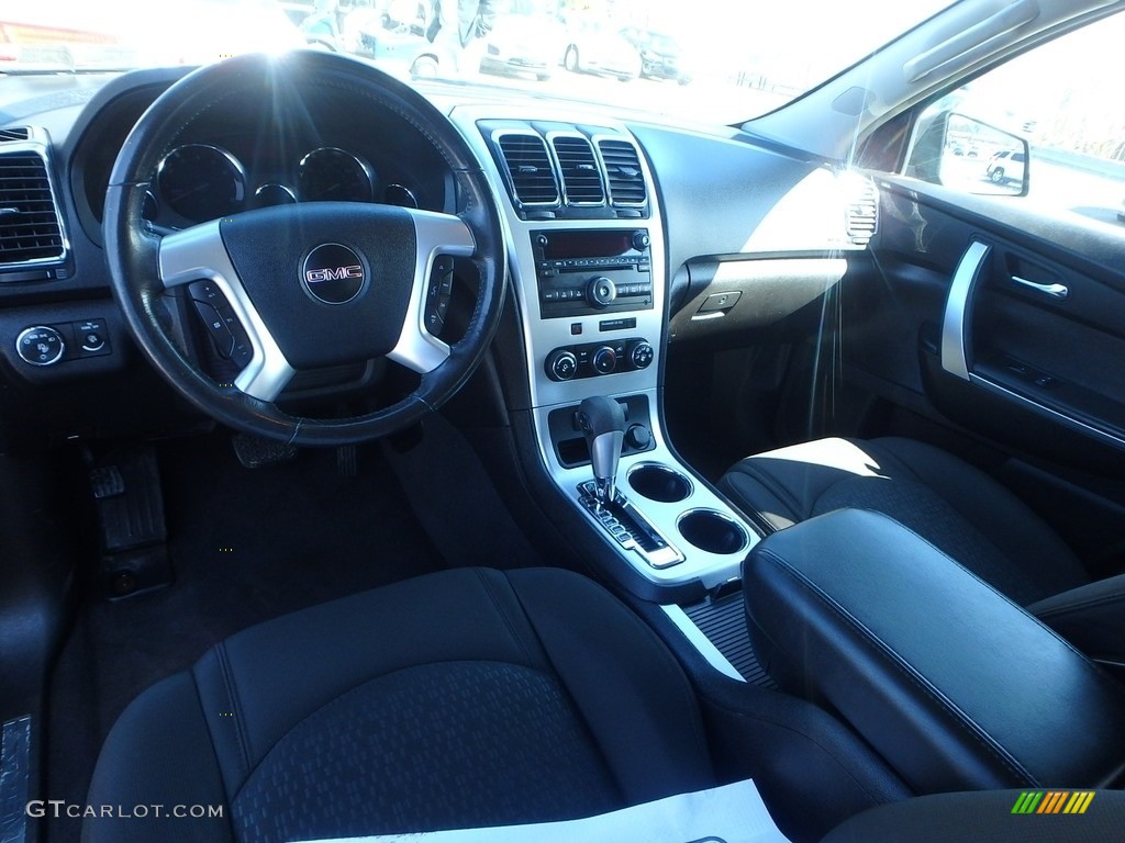 2009 Acadia SLE AWD - Deep Blue Metallic / Ebony photo #14