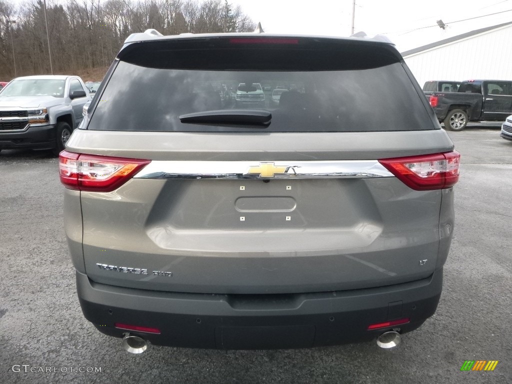 2018 Traverse LT AWD - Pepperdust Metallic / Jet Black photo #4