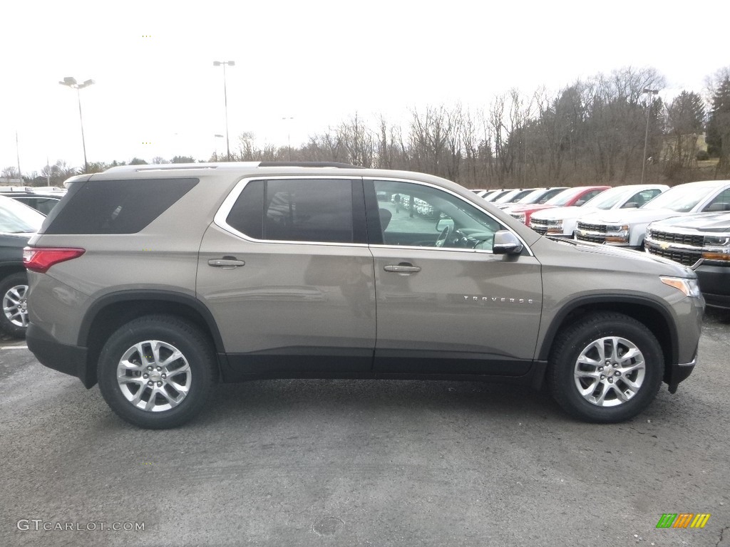 2018 Traverse LT AWD - Pepperdust Metallic / Jet Black photo #6