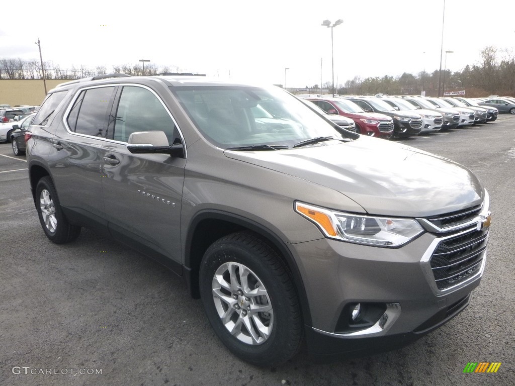 2018 Traverse LT AWD - Pepperdust Metallic / Jet Black photo #7