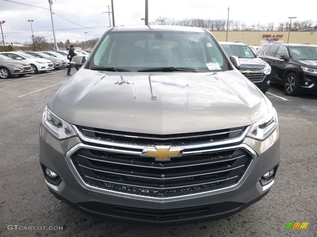 2018 Traverse LT AWD - Pepperdust Metallic / Jet Black photo #8