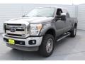 2012 Sterling Grey Metallic Ford F250 Super Duty Lariat Crew Cab 4x4  photo #3