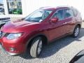 2016 Cayenne Red Nissan Rogue SV AWD  photo #8