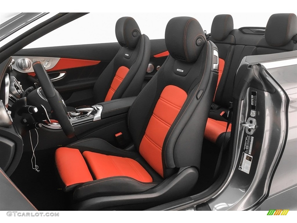 Red Pepper/Black Interior 2018 Mercedes-Benz C 63 S AMG Cabriolet Photo #125984028