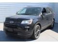 2018 Shadow Black Ford Explorer XLT  photo #3