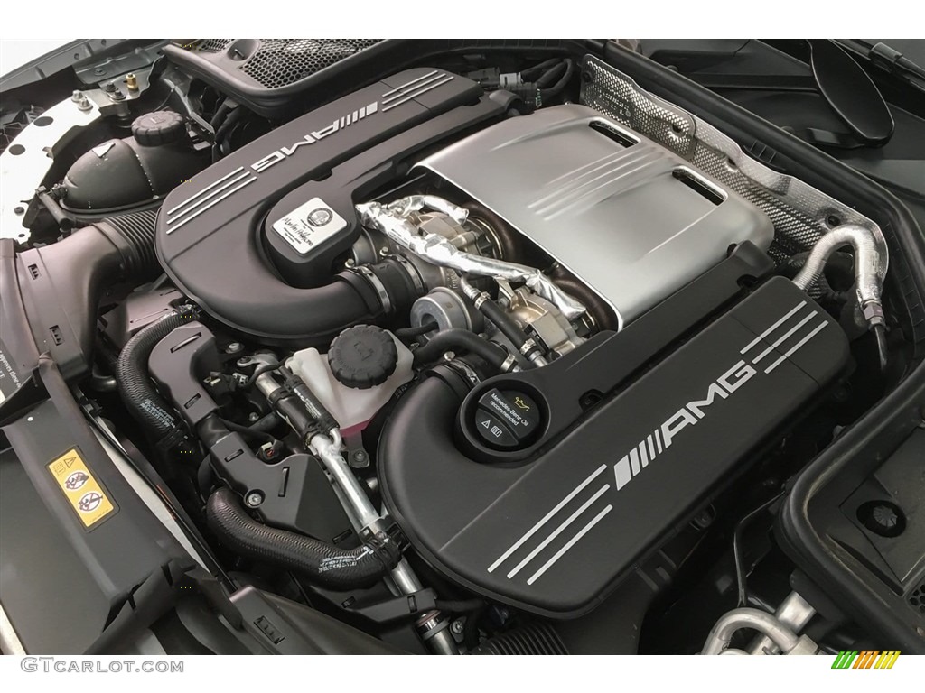 2018 Mercedes-Benz C 63 S AMG Cabriolet Engine Photos
