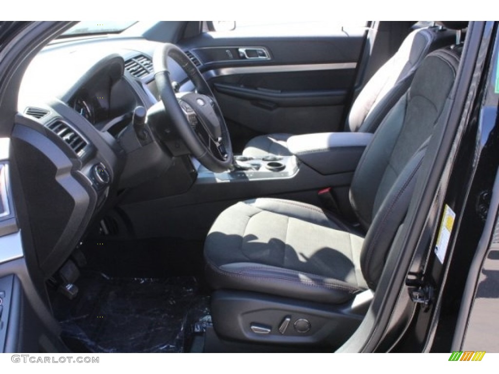 2018 Explorer XLT - Shadow Black / Ebony Black photo #14