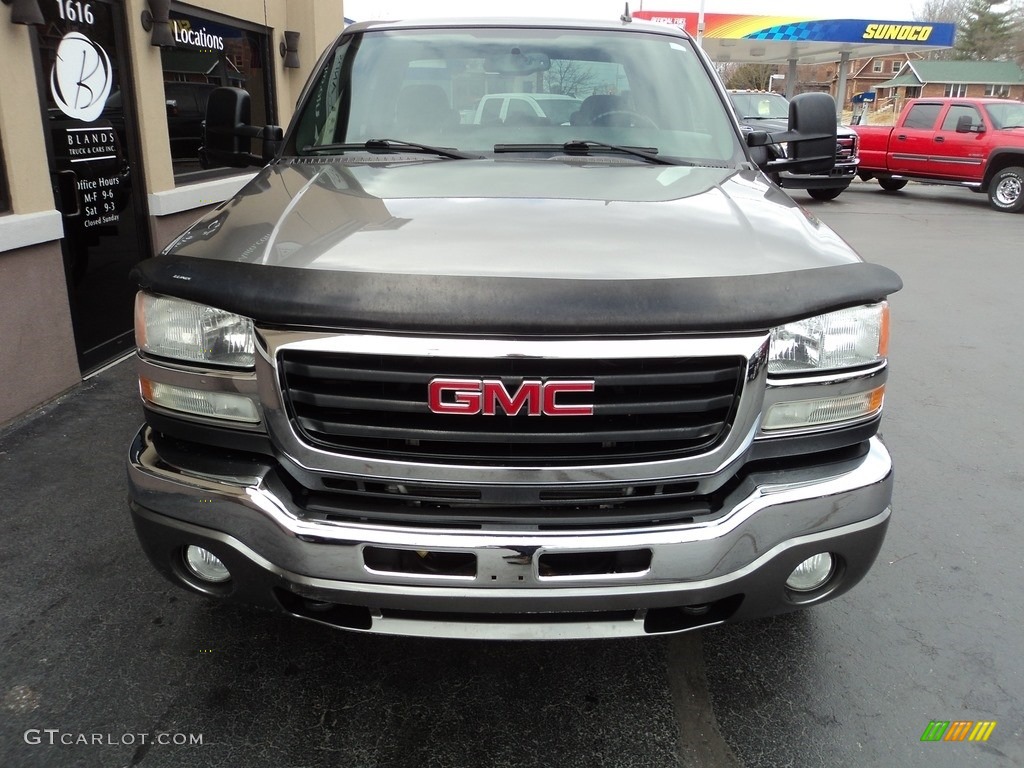 2007 Sierra 2500HD Classic SLE Crew Cab 4x4 - Steel Gray Metallic / Dark Charcoal photo #29