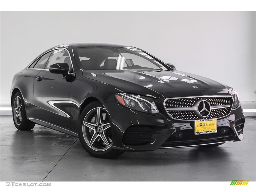 2018 E 400 Coupe - Emerald Green Metallic / Saddle Brown/Black photo #1