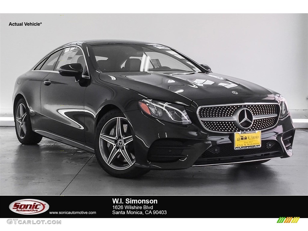 2018 E 400 Coupe - Emerald Green Metallic / Saddle Brown/Black photo #2
