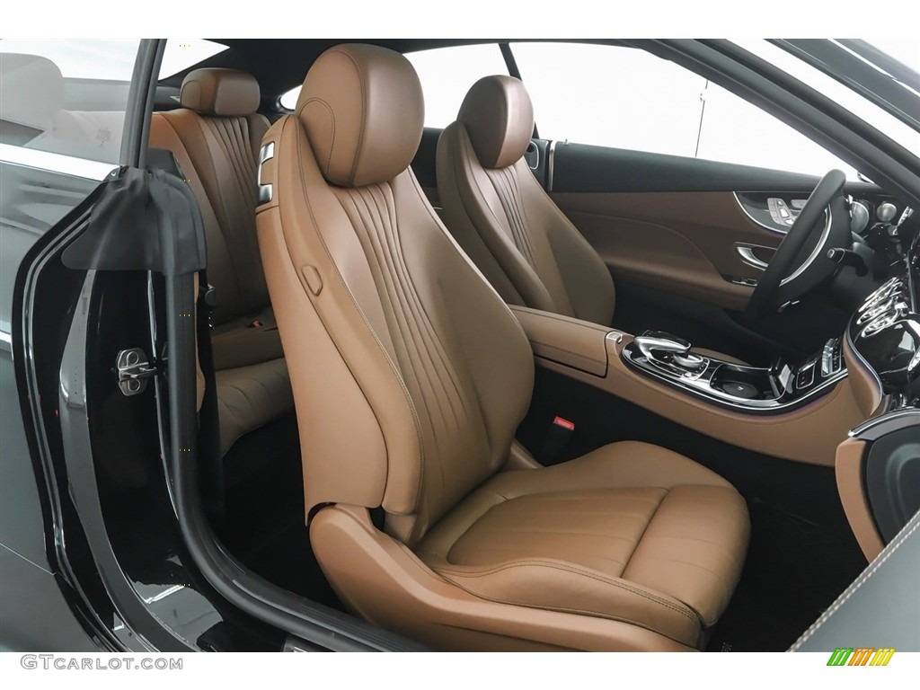 2018 E 400 Coupe - Emerald Green Metallic / Saddle Brown/Black photo #3