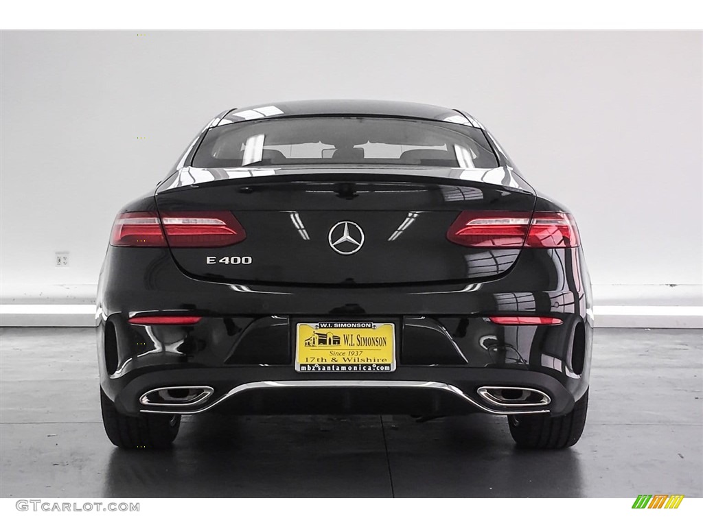 2018 E 400 Coupe - Emerald Green Metallic / Saddle Brown/Black photo #5