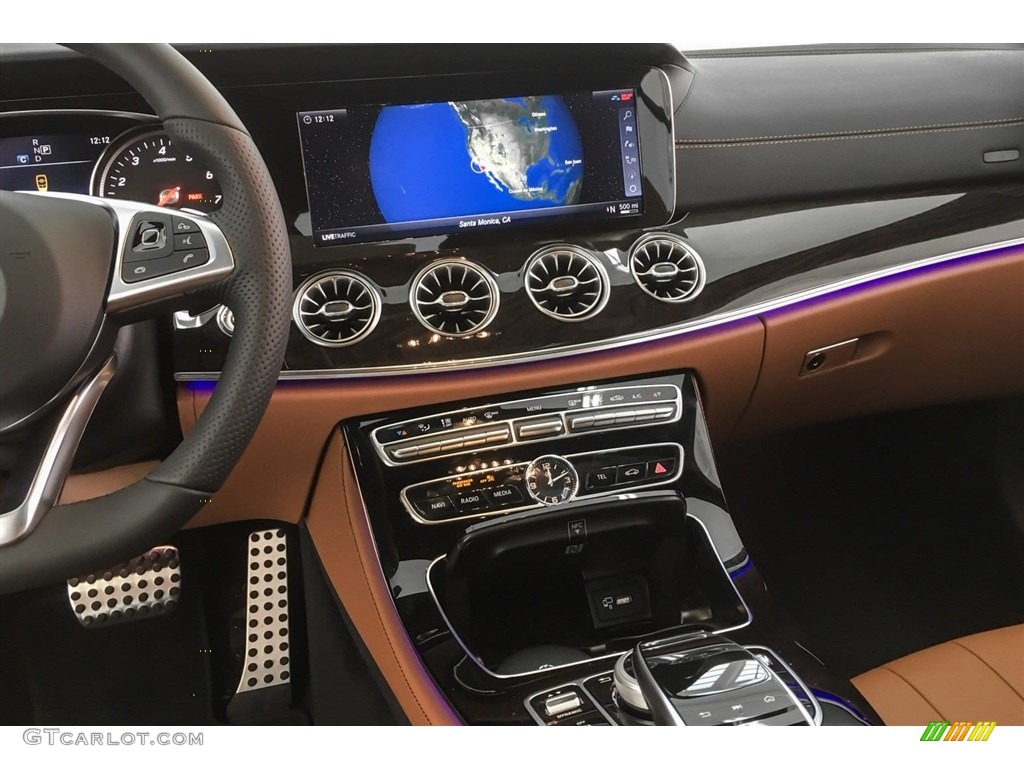 2018 E 400 Coupe - Emerald Green Metallic / Saddle Brown/Black photo #7