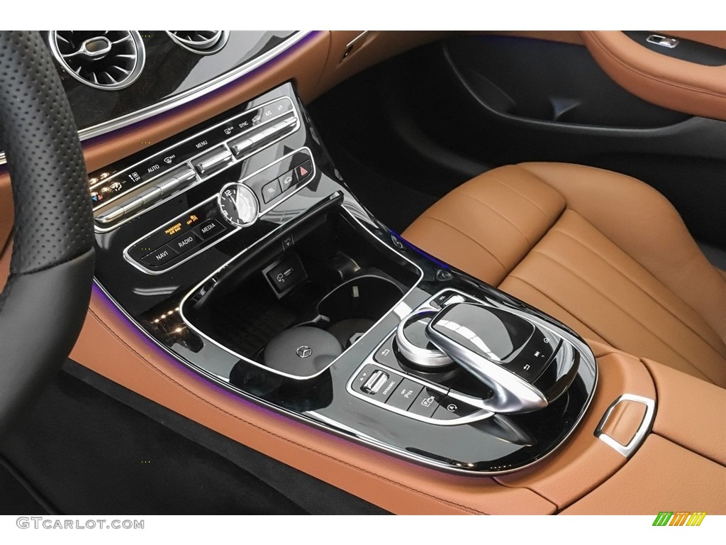 2018 E 400 Coupe - Emerald Green Metallic / Saddle Brown/Black photo #8