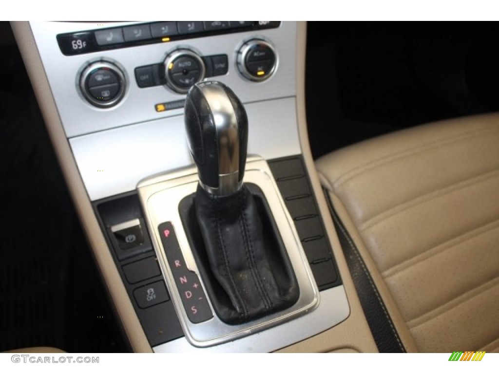 2013 CC Sport Plus - Deep Black Metallic / Desert Beige/Black photo #29