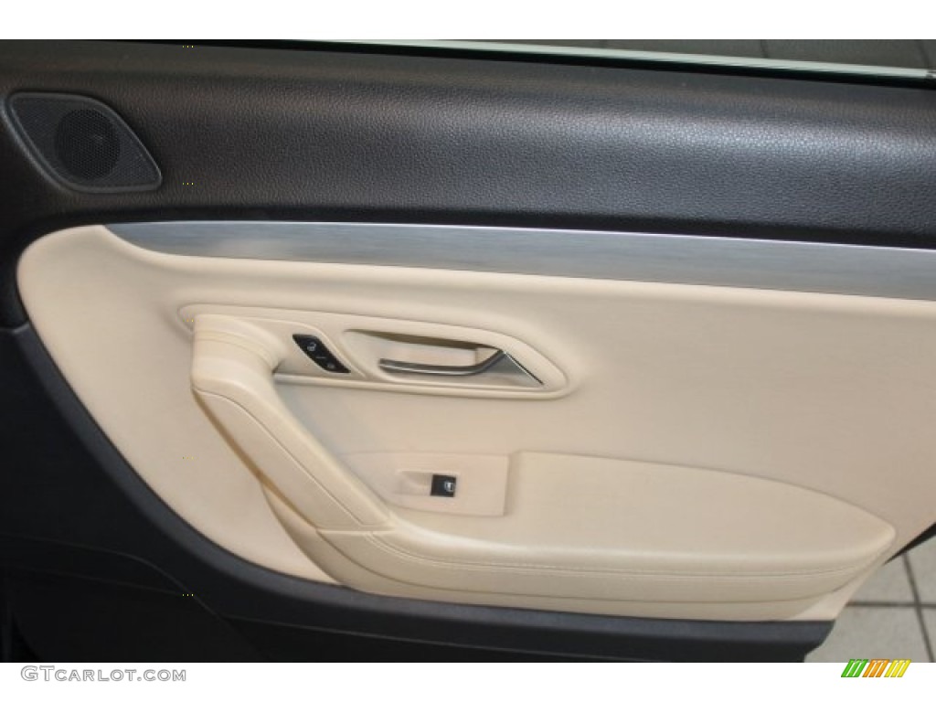 2013 CC Sport Plus - Deep Black Metallic / Desert Beige/Black photo #34