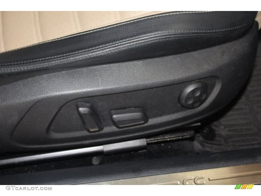 2013 CC Sport Plus - Deep Black Metallic / Desert Beige/Black photo #38