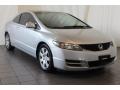 Alabaster Silver Metallic - Civic LX Coupe Photo No. 2