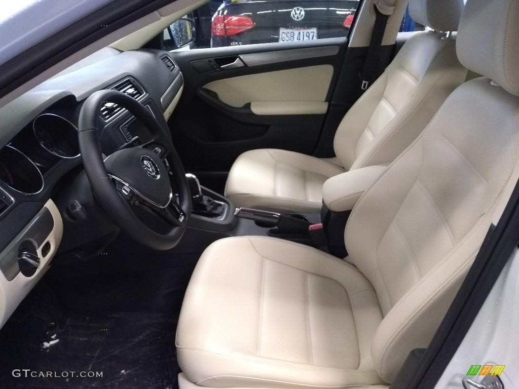 2018 Jetta SE - Pure White / Cornsilk Beige photo #3