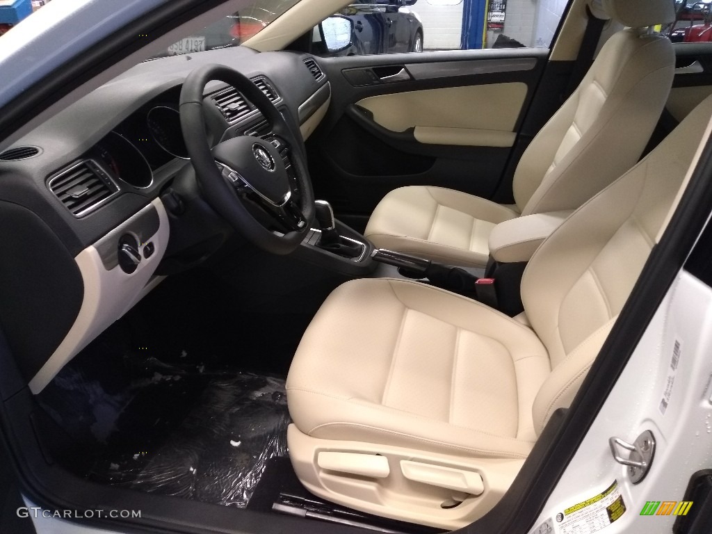 2018 Jetta SE - Pure White / Cornsilk Beige photo #3