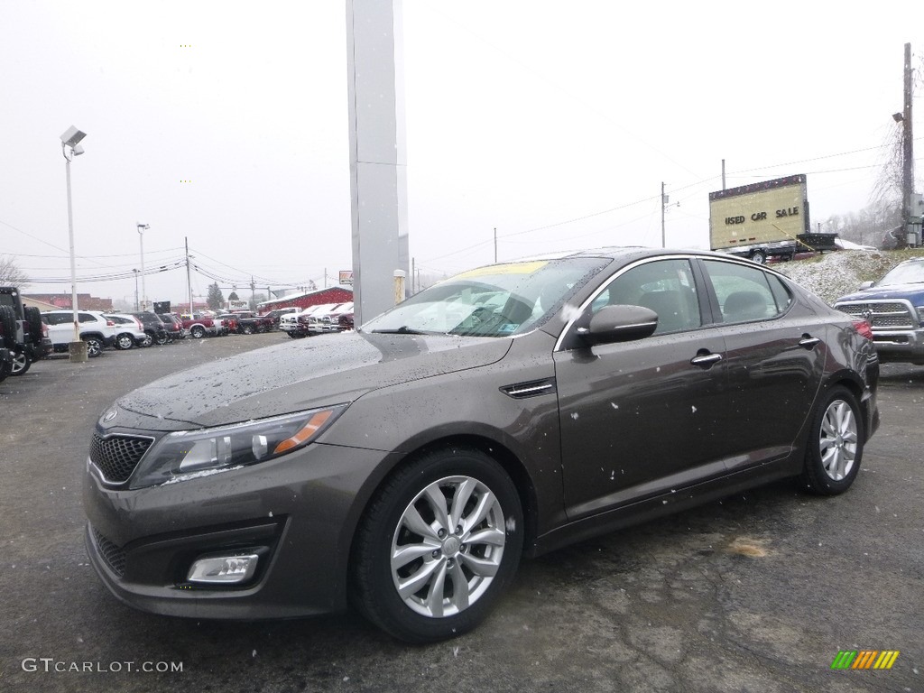 2014 Optima EX - Metal Bronze / Beige photo #1