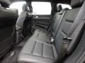 Black 2018 Jeep Grand Cherokee Overland 4x4 Interior Color