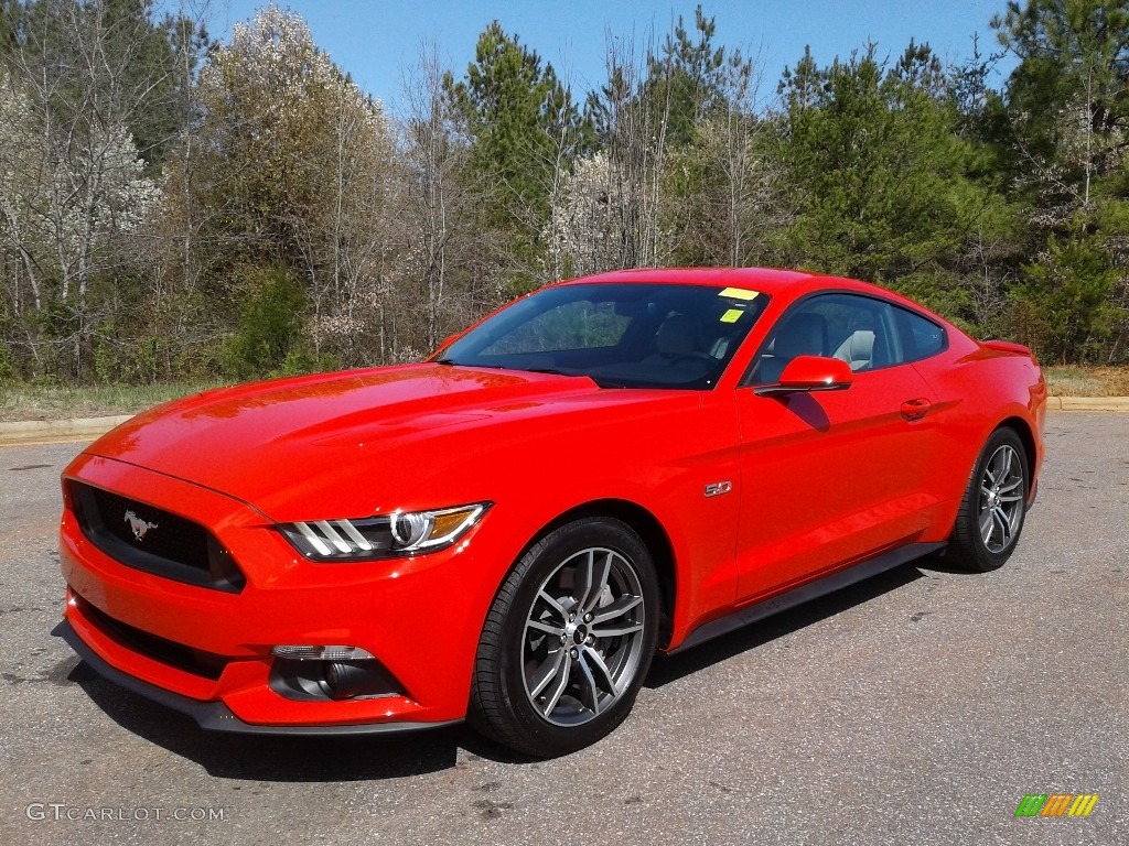 2016 Mustang GT Premium Coupe - Race Red / Dark Ceramic photo #2