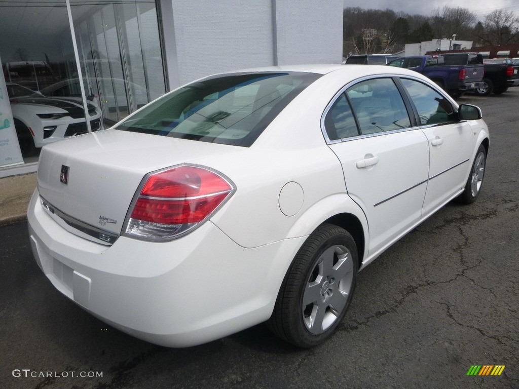 2008 Aura XE 3.5 - Cream White / Tan photo #4