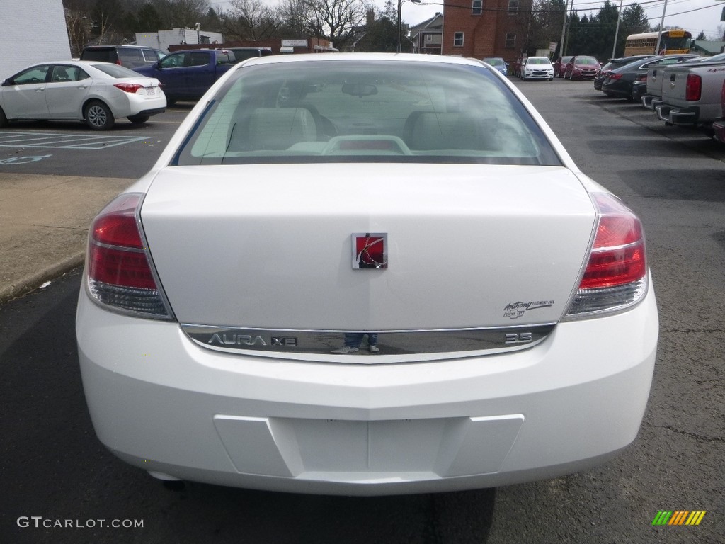 2008 Aura XE 3.5 - Cream White / Tan photo #5