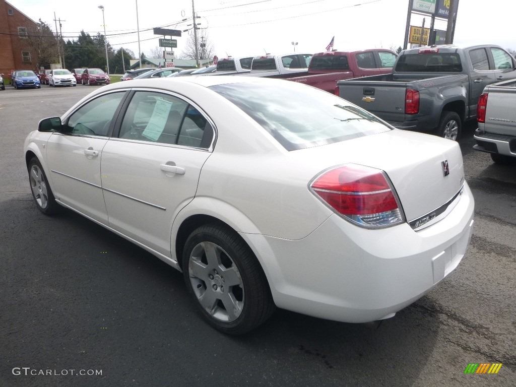 2008 Aura XE 3.5 - Cream White / Tan photo #6