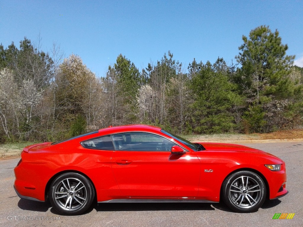2016 Mustang GT Premium Coupe - Race Red / Dark Ceramic photo #5