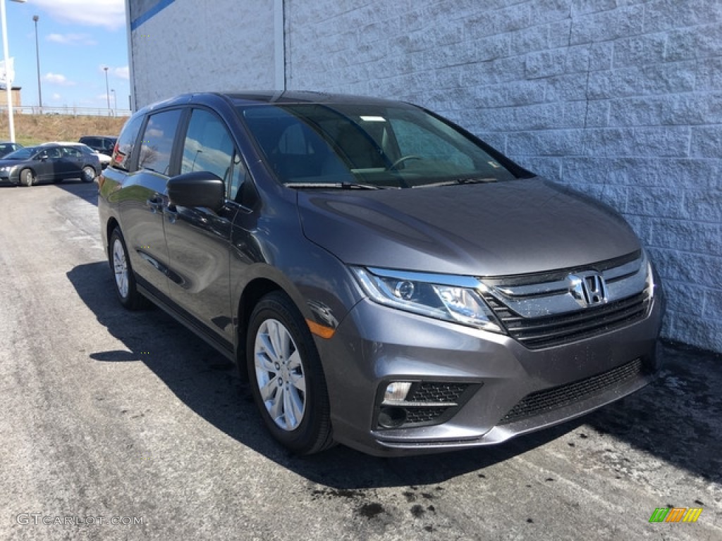 2018 Modern Steel Metallic Honda Odyssey LX 125979957