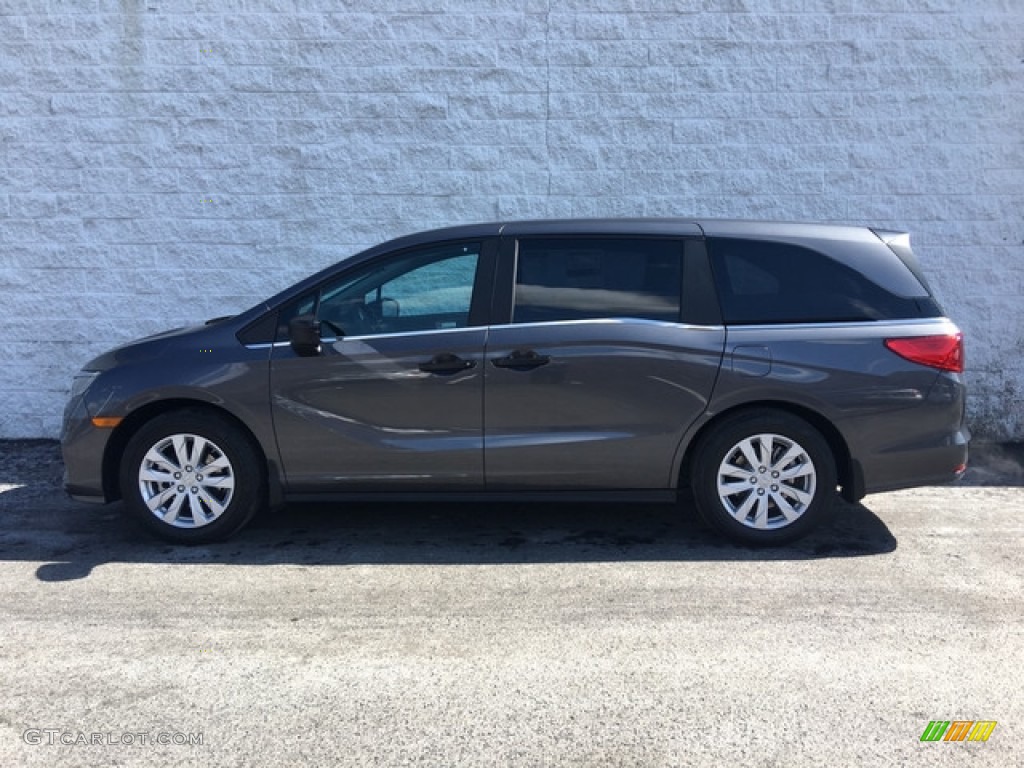 2018 Odyssey LX - Modern Steel Metallic / Gray photo #7