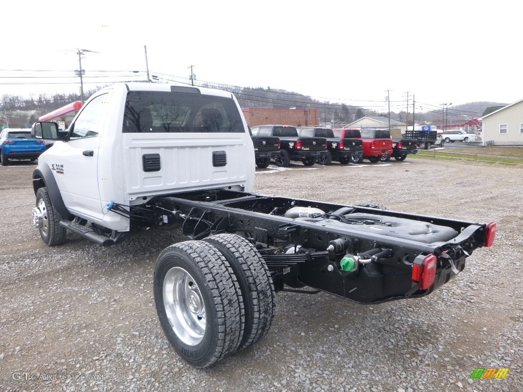 2018 4500 Tradesman Regular Cab 4x4 Chassis - Bright White / Black/Diesel Gray photo #3