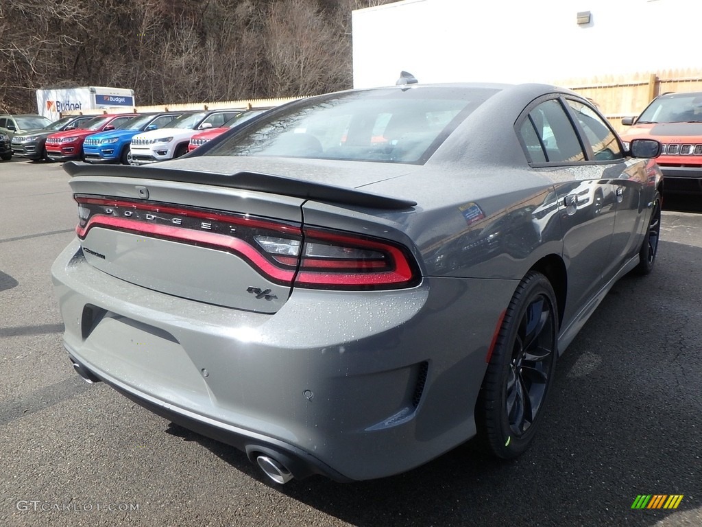 2018 Charger R/T - Destroyer Gray / Black photo #5