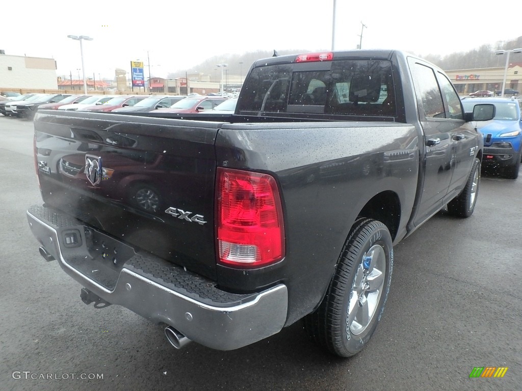 2018 1500 Big Horn Crew Cab 4x4 - Brilliant Black Crystal Pearl / Black/Diesel Gray photo #5