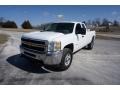 Summit White - Silverado 2500HD Work Truck Extended Cab 4x4 Photo No. 2